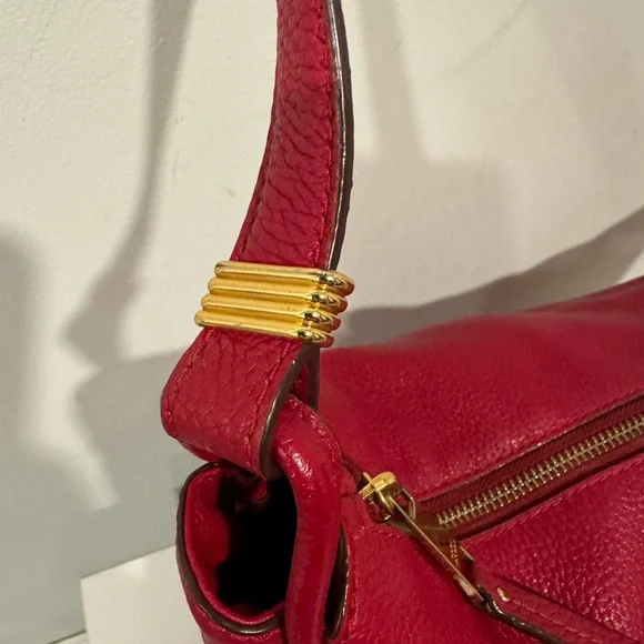 Marc Jacobs Red Leather Hobo Bag - Picture 8 of 13